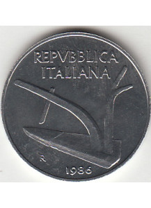 1986 Lire 10 Spiga Fior di Conio Italia